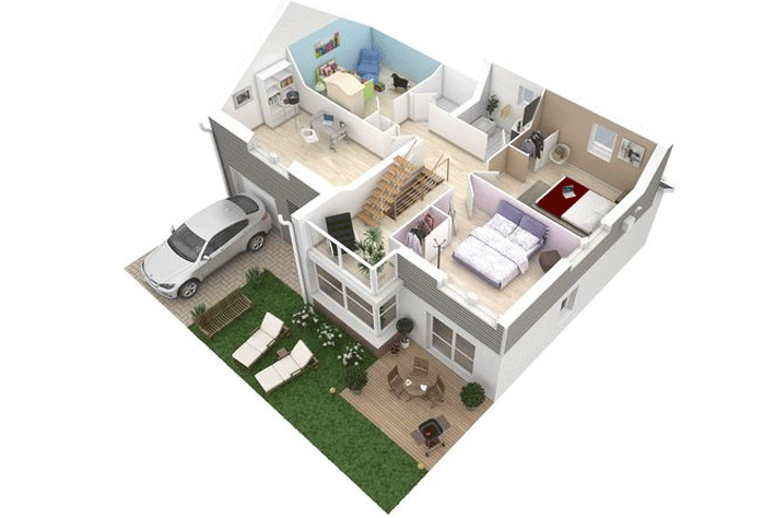 PLAN MAISON RENOVATION PARIS