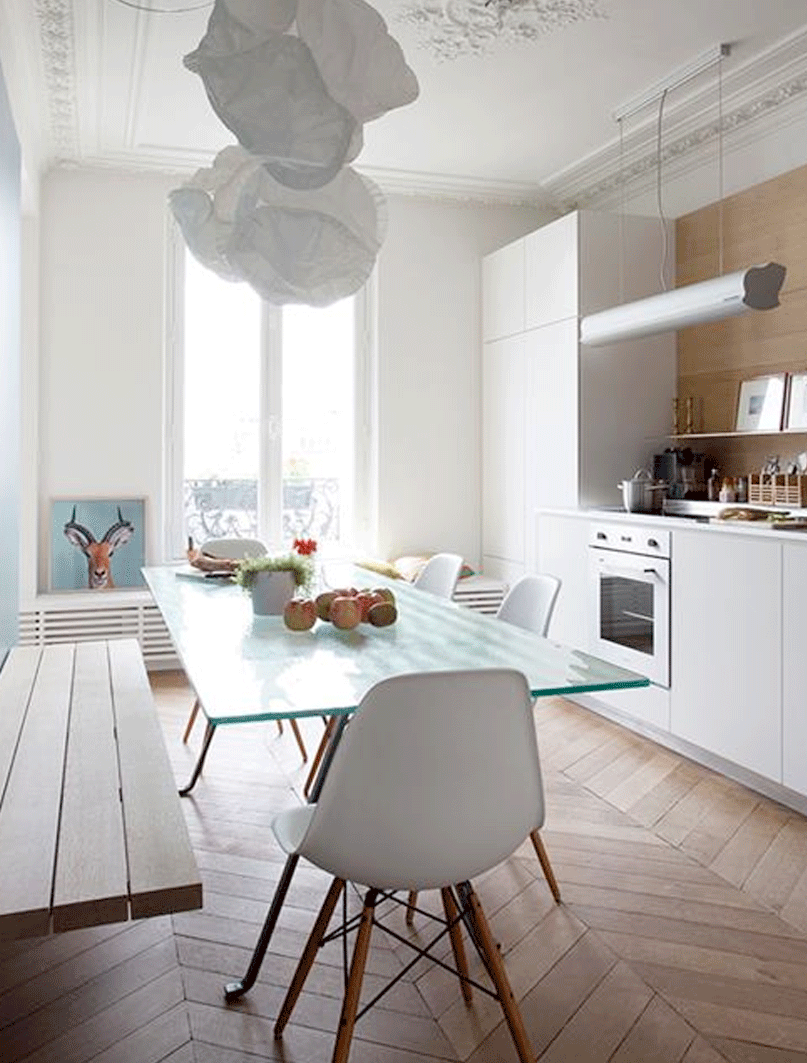 cuisine travaux renovation appartemetn haussmanien paris 2