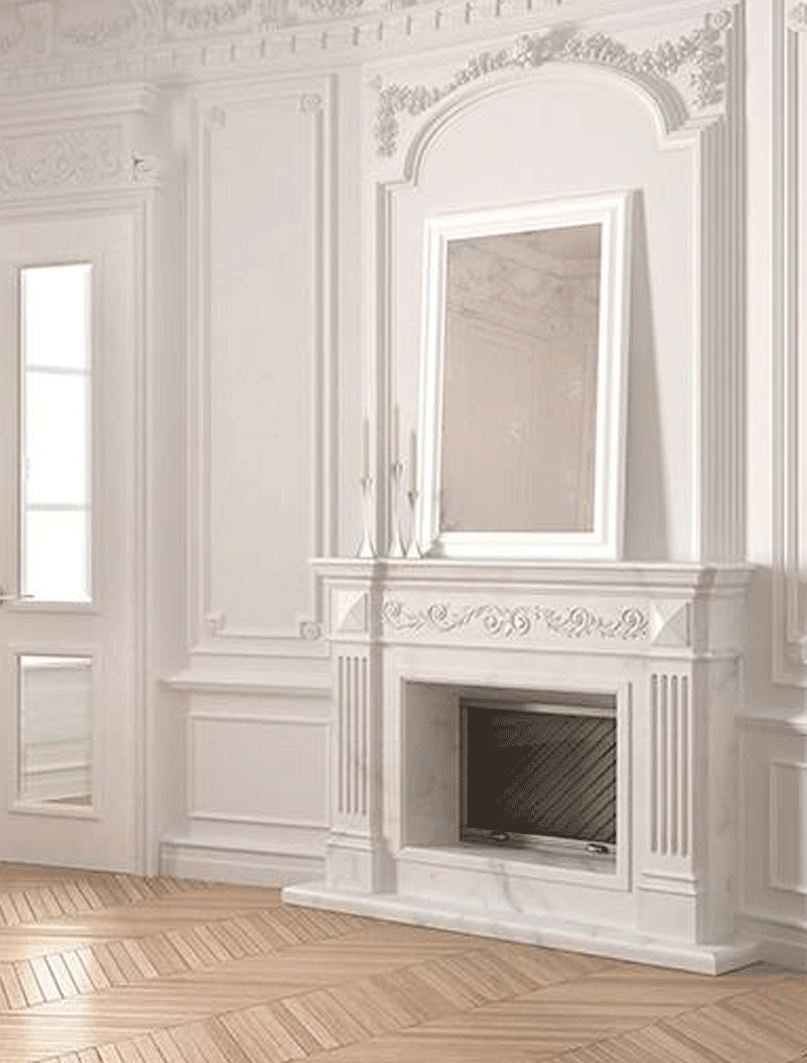 moulures travaux renovation appartemetn haussmanien paris 4