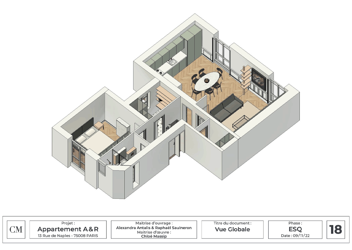 plan 2 travaux renovation appartement paris 2