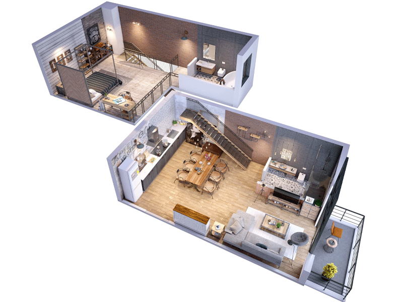 plan loft renovation travaux paris 2