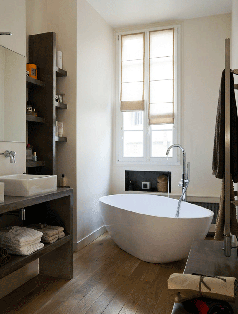 salle de bain travaux renovation appartemetn haussmanien paris 2