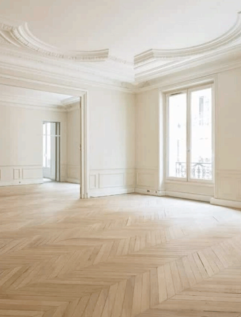 sol travaux renovation appartemetn haussmanien paris 4
