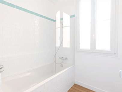 coin joint salle de bain finition travaux