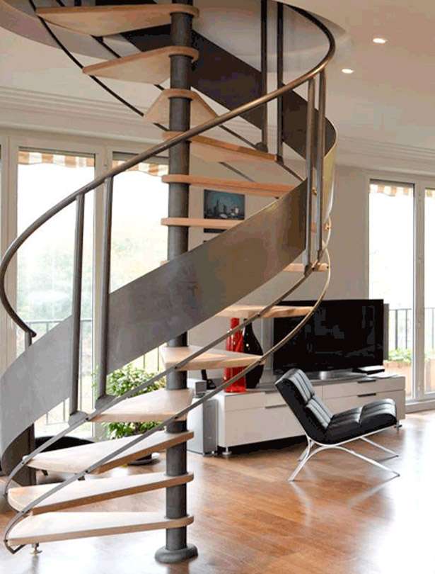 construction escalier apprtement duplex